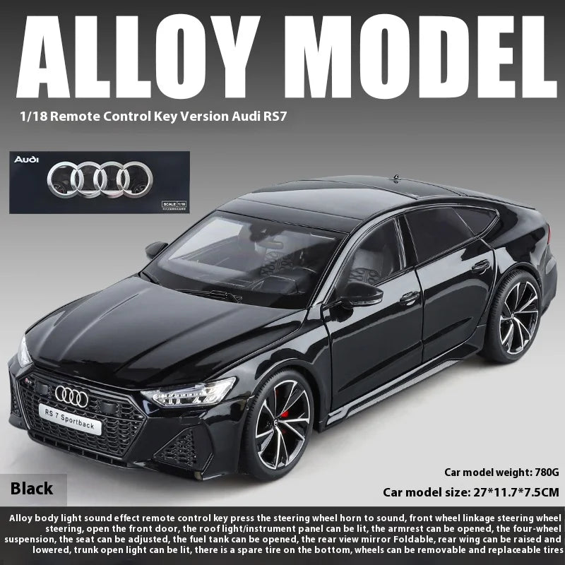 1:18 Audi RS7 Remote Control Version