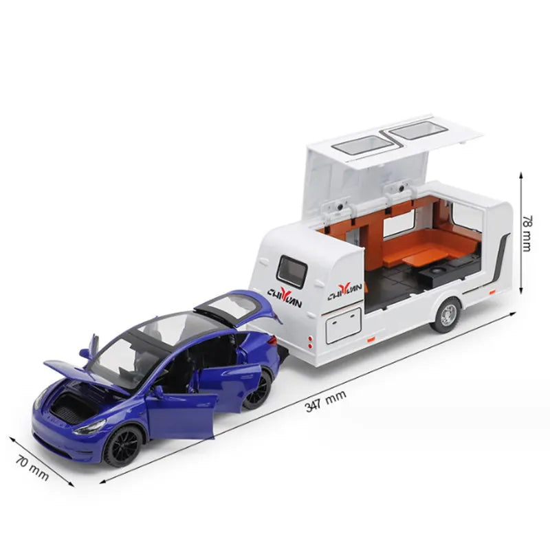 1:32 Trailer RV Car