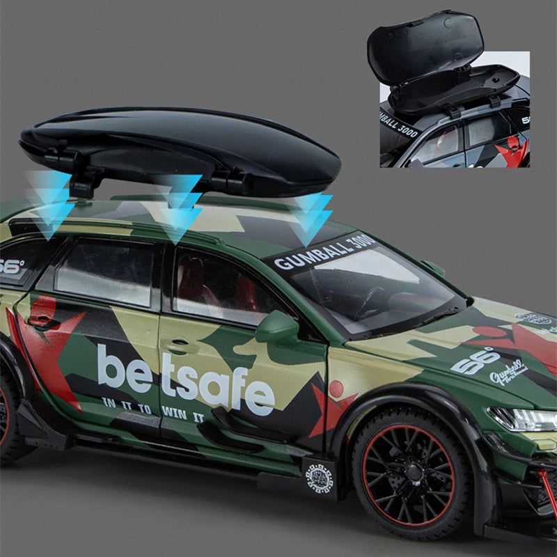 1:24 Audi RS6 Avant Station Wagon Track