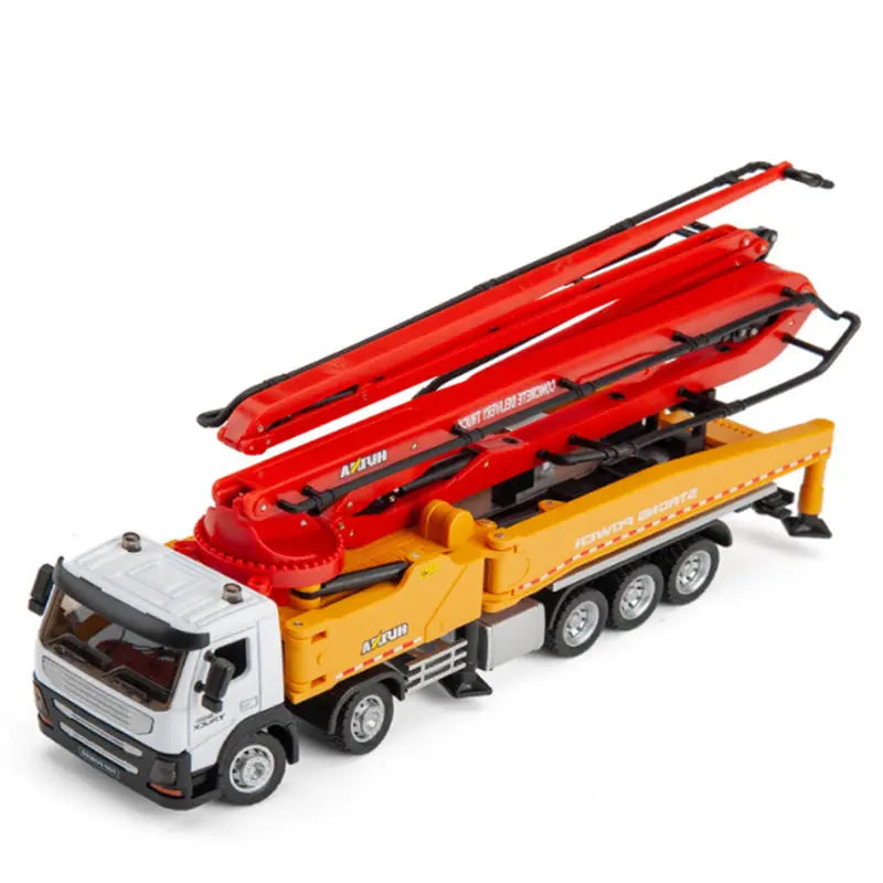 1:50 Cement Pump Truck Model