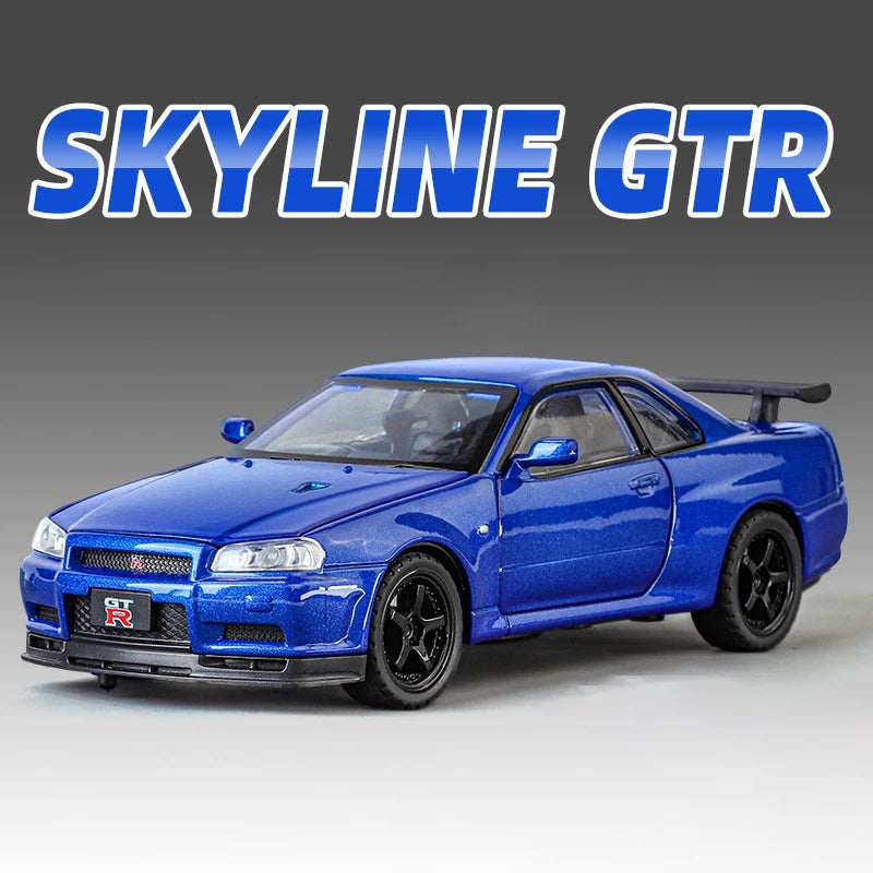 1:32 Nissan Skyline Ares GTR R34