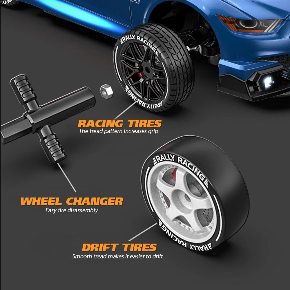 1:24 RC Drift Car 2.4G 4WD Remote Control