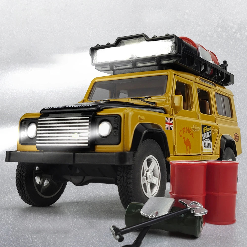 1:32 Land Rover Defender 110 CAMEL TROPHY
