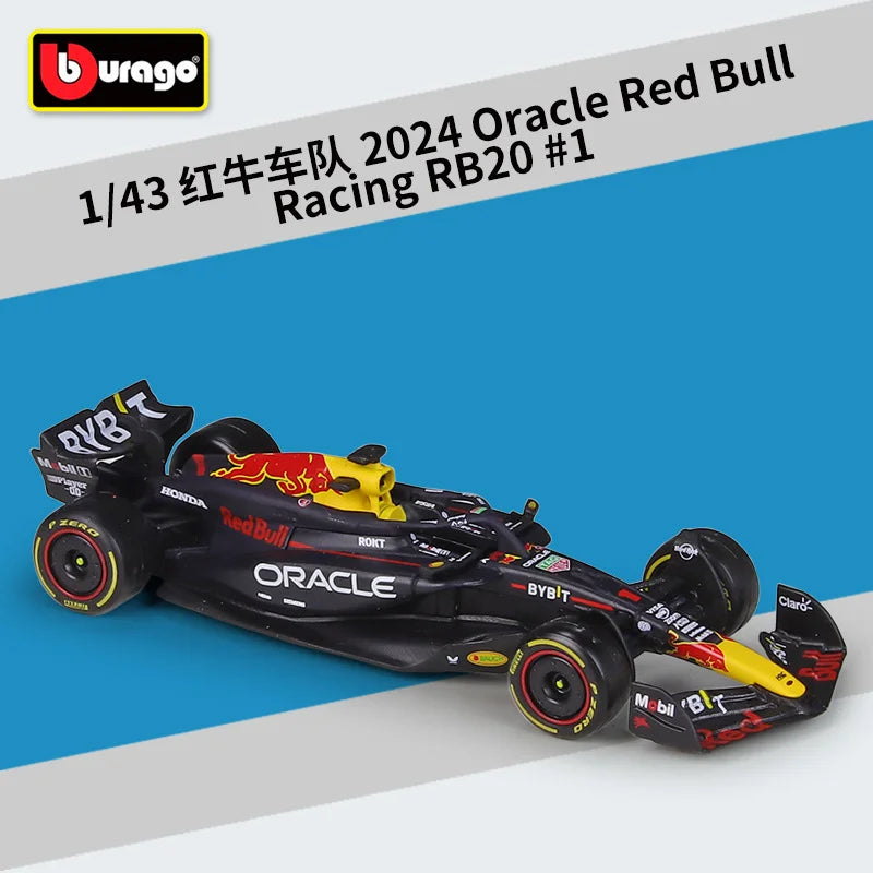 1:43 F1 Team Red Bull Racing RB19 RB20 Mclaren MCL38 MCL60 W15 Formula