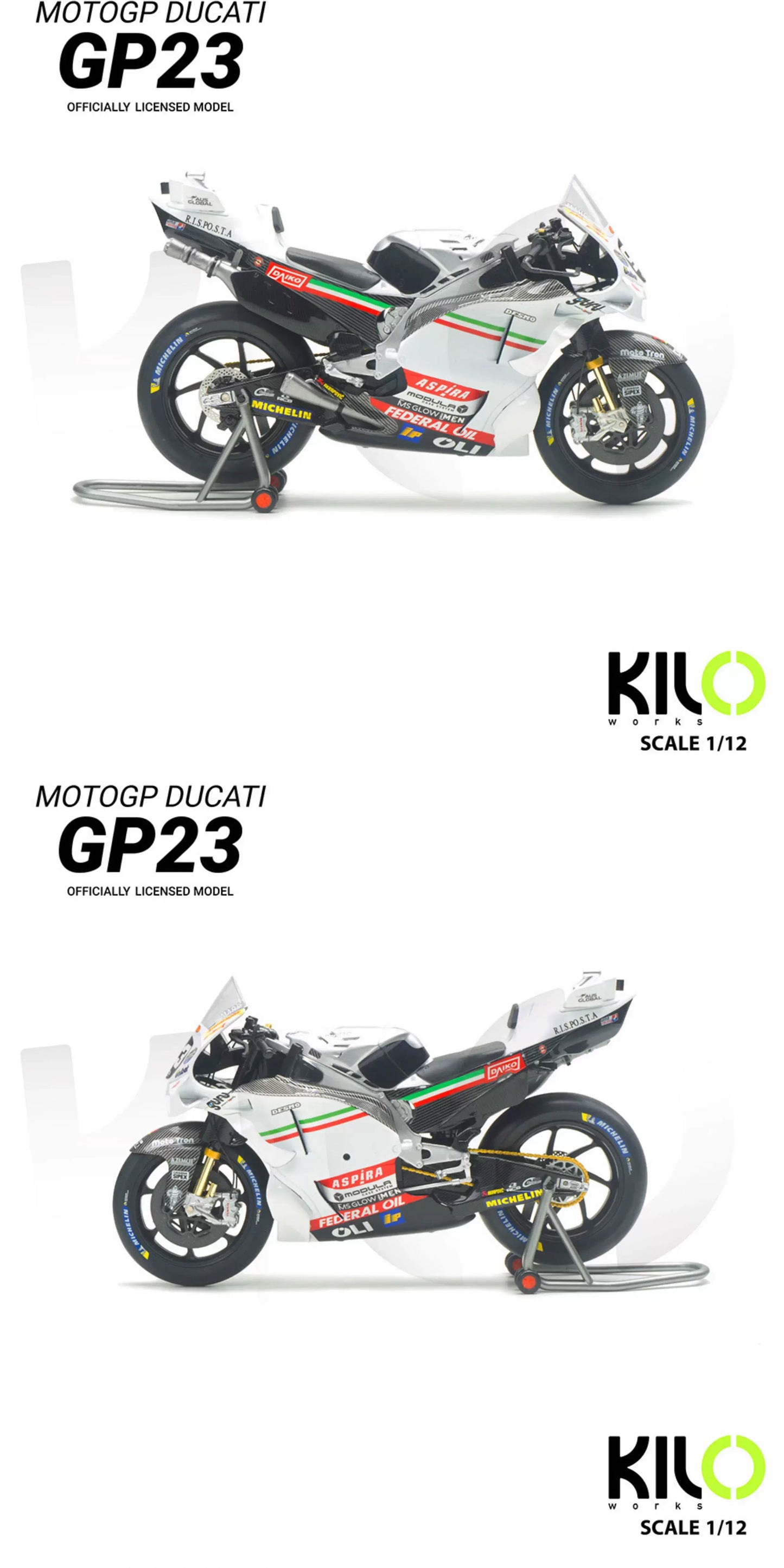 1:12 DCT GP23 San Marino Gresini