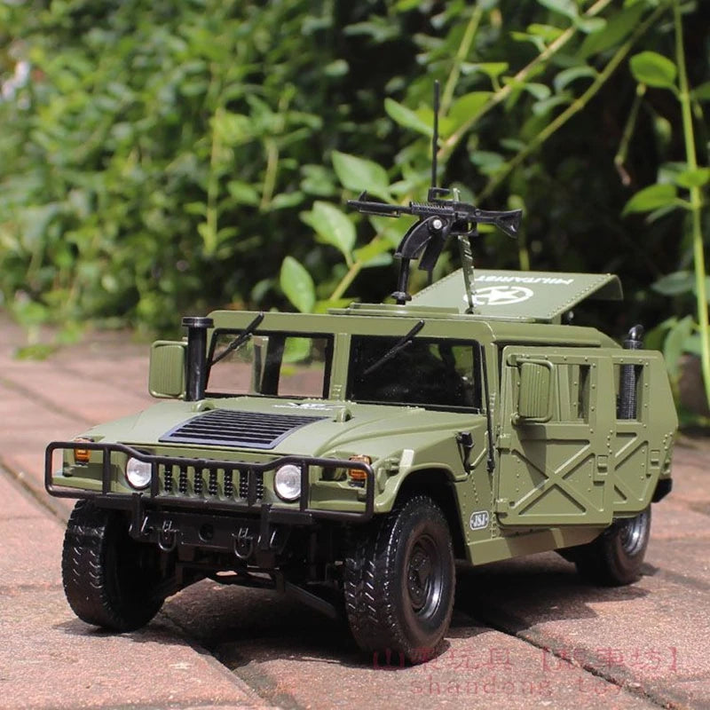 1:18 Hummer H1 Military Explosion