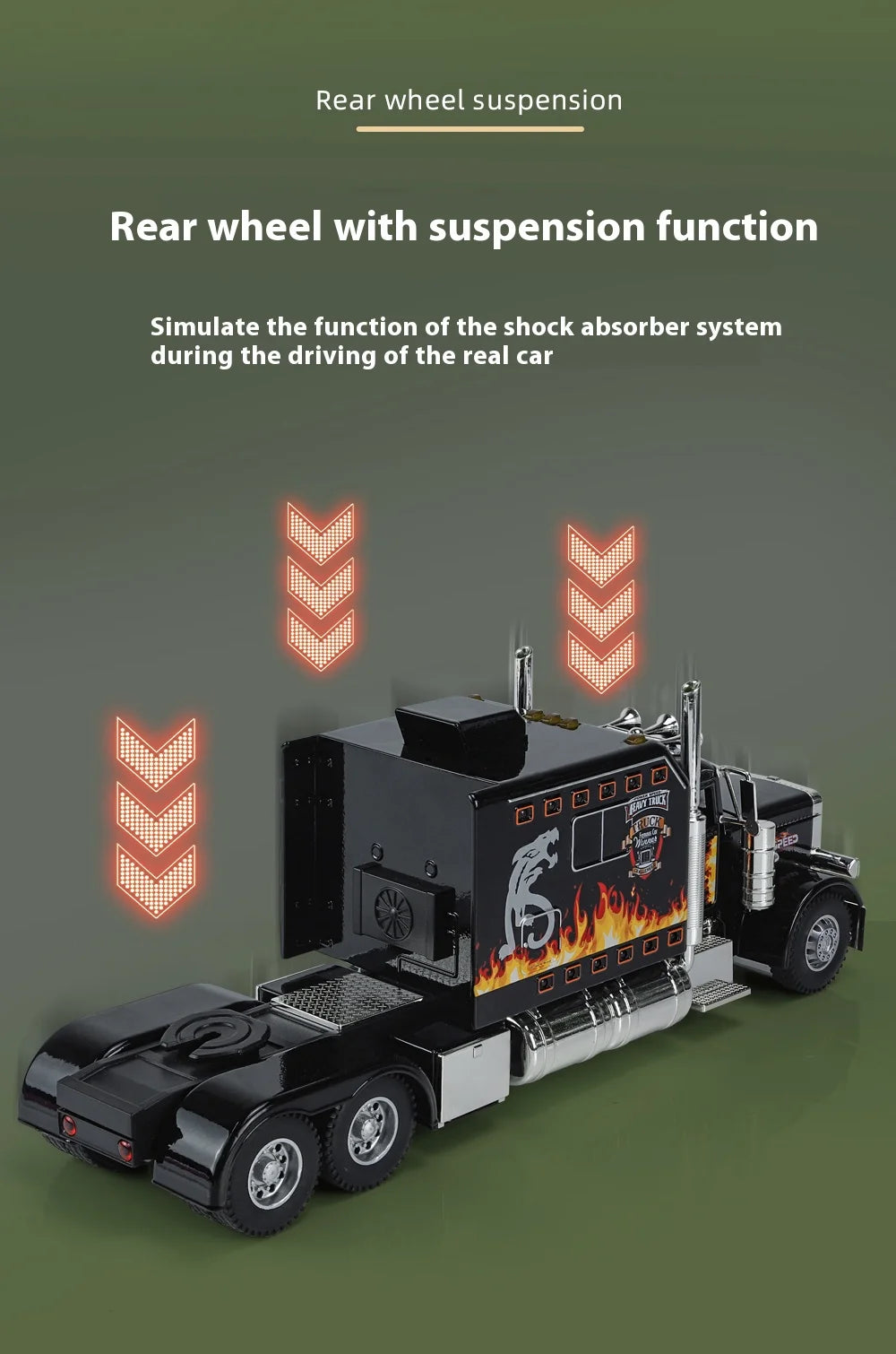 1:24 Peterbilt 389 Tractors Truck