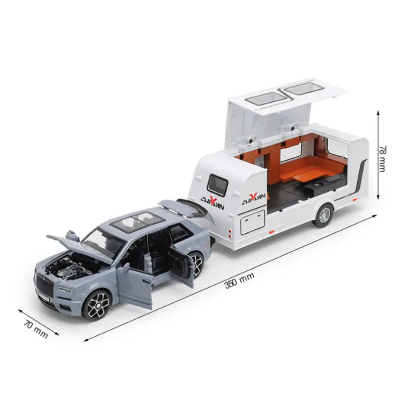 1:32 Trailer RV Car