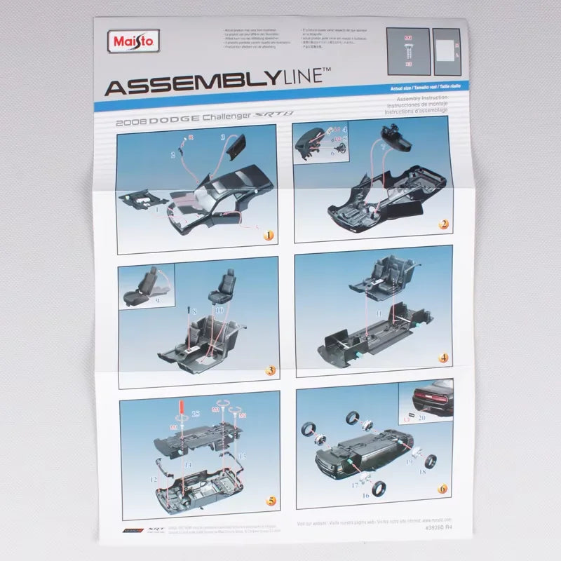 1:24 2008 Dodge Challenger SRT 8 Assembly Version