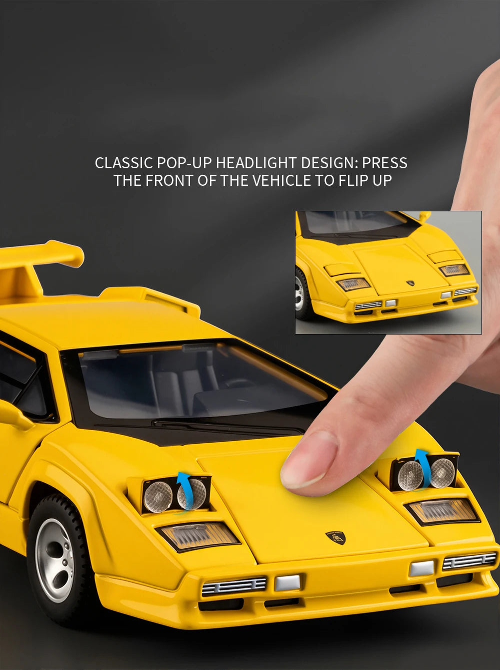 1:32 Lamborghini Countach LP5000s