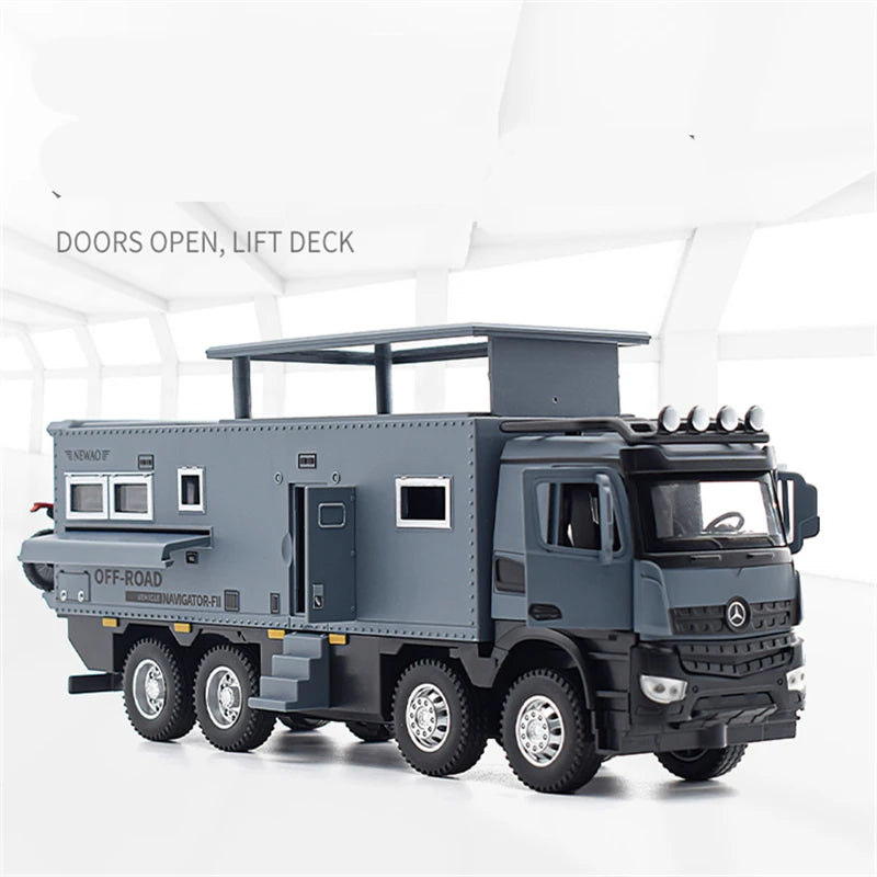 1:28 NOMADISM Arocs Unimog