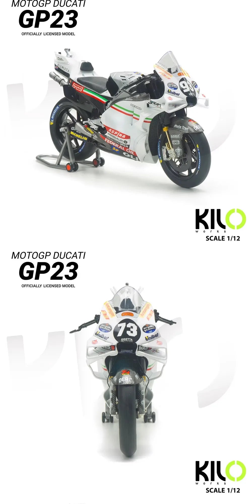 1:12 DCT GP23 San Marino Gresini