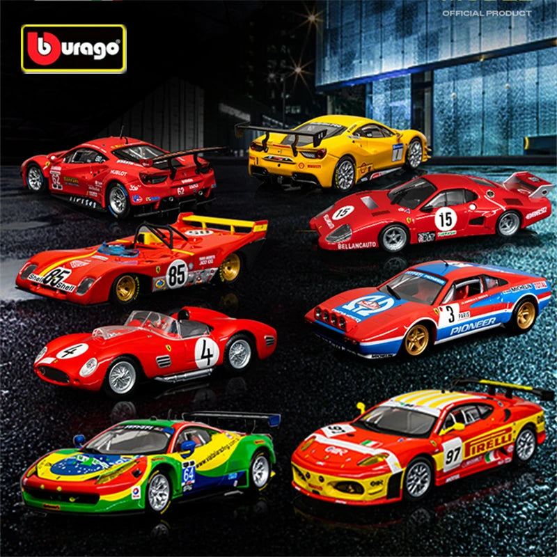 1:43 Ferrari 458 488 GTE GT3 312 P F430 GTC 512