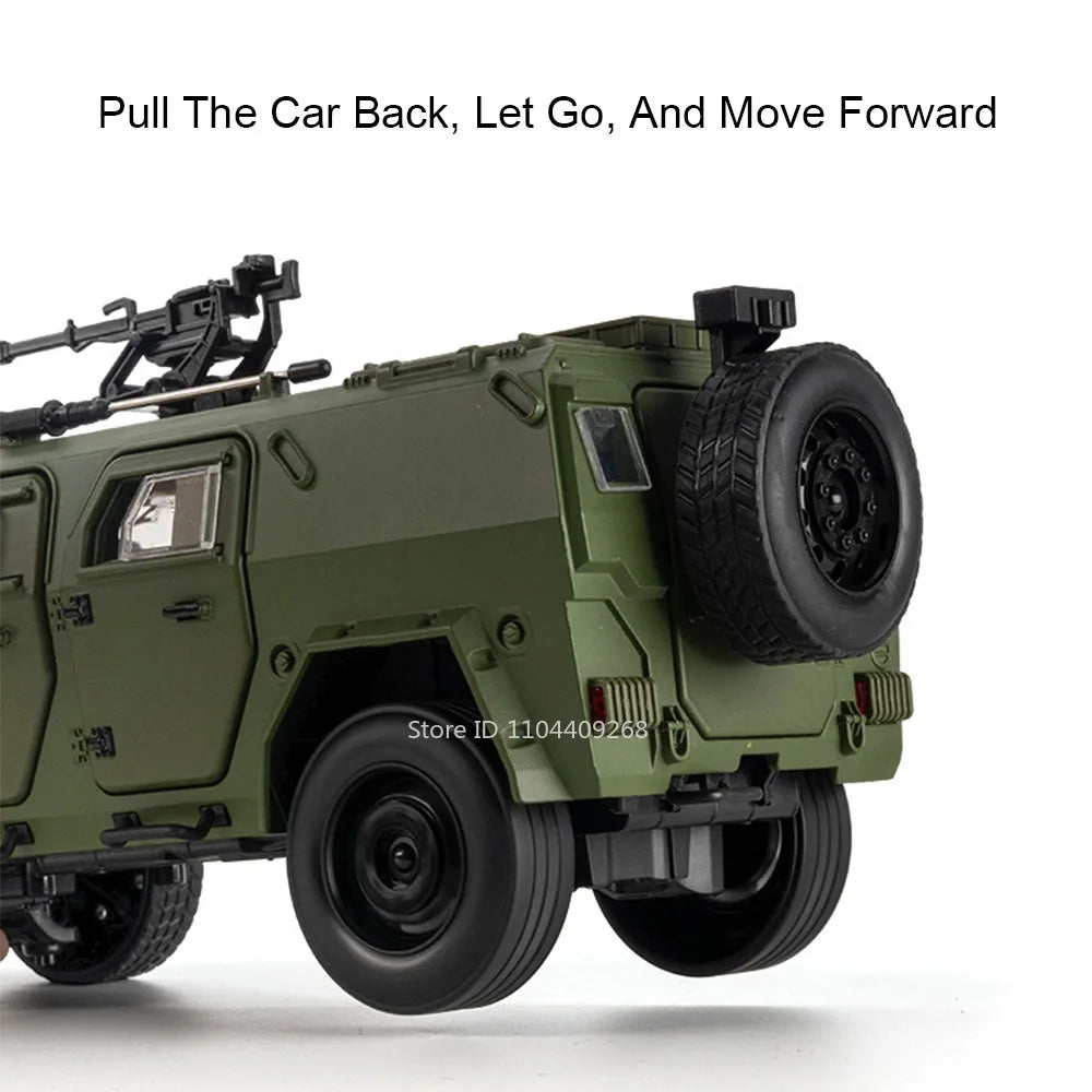 1:20 Bravewarrion Armored explosion proof vehicle