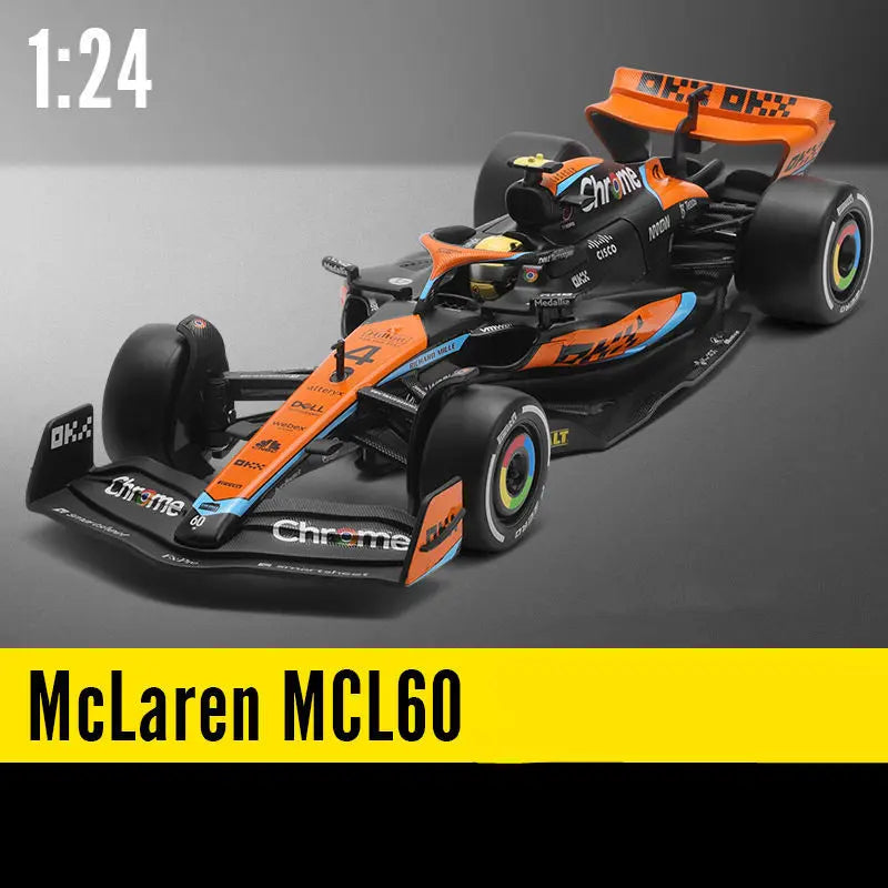 1:24 MCL60 2023 #81 Oscar Piastri 4# Lando Norris P2 British GP Mclaren F1