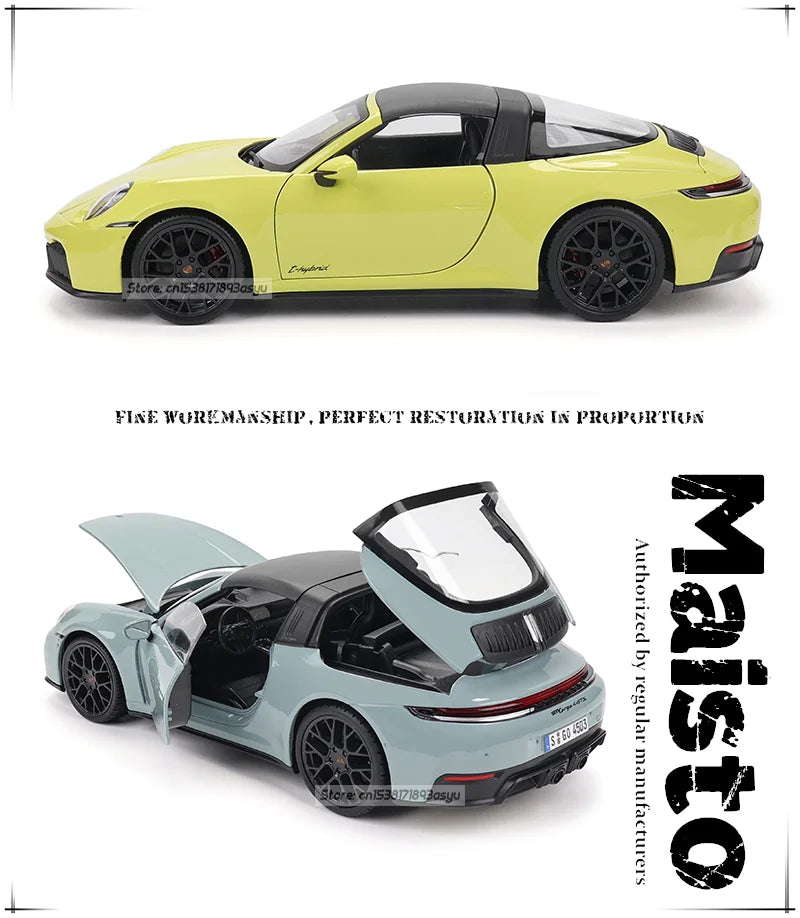 1:18 Porsche 911 Targa 4 GTS (992.2) Coupe