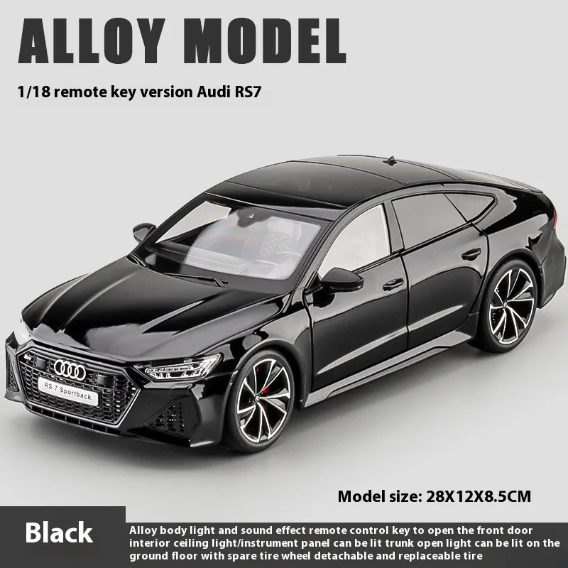 1:18 AUDI RS7 Key Remote Control Version