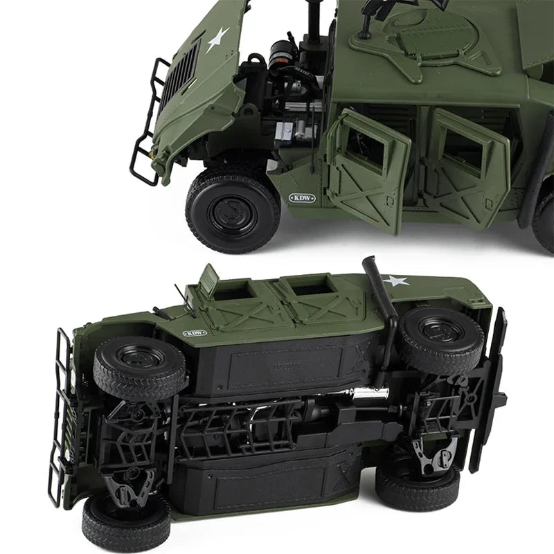 1:18 Hummer H1 Military Explosion