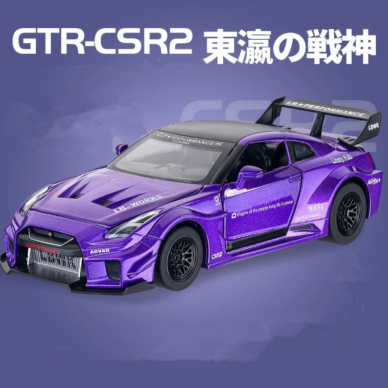 1:32 Skyline Ares Nissan GTR CSR2