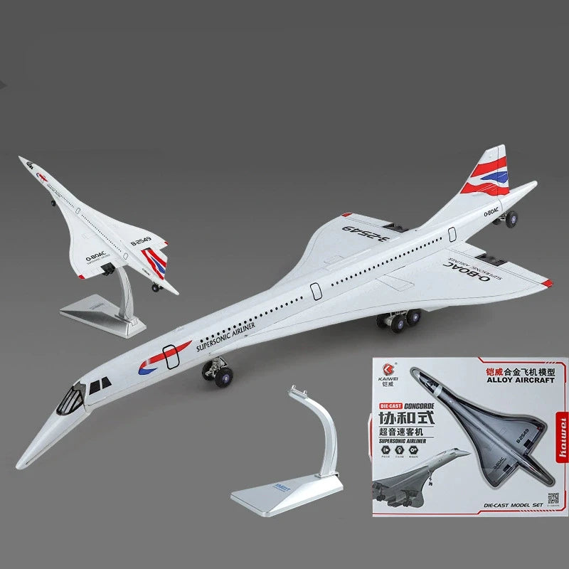 1:168 Concorde Supersonic Medium Range