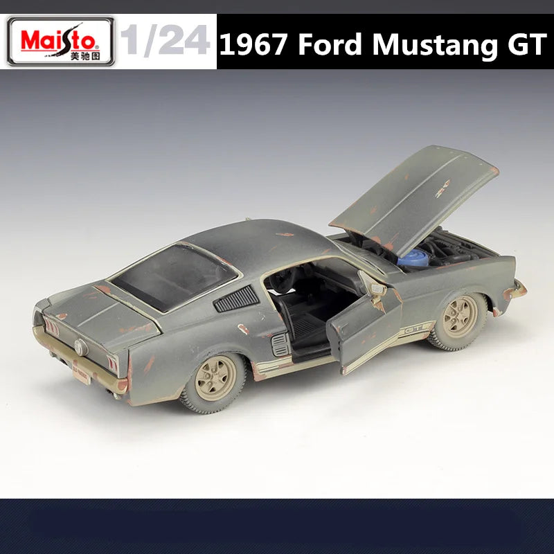 1:24 Ford Mustang GT 1967 Make Old Rust