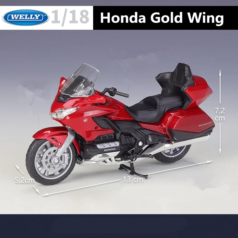 1:18 HONDA Gold Wing Touring Motorcycle