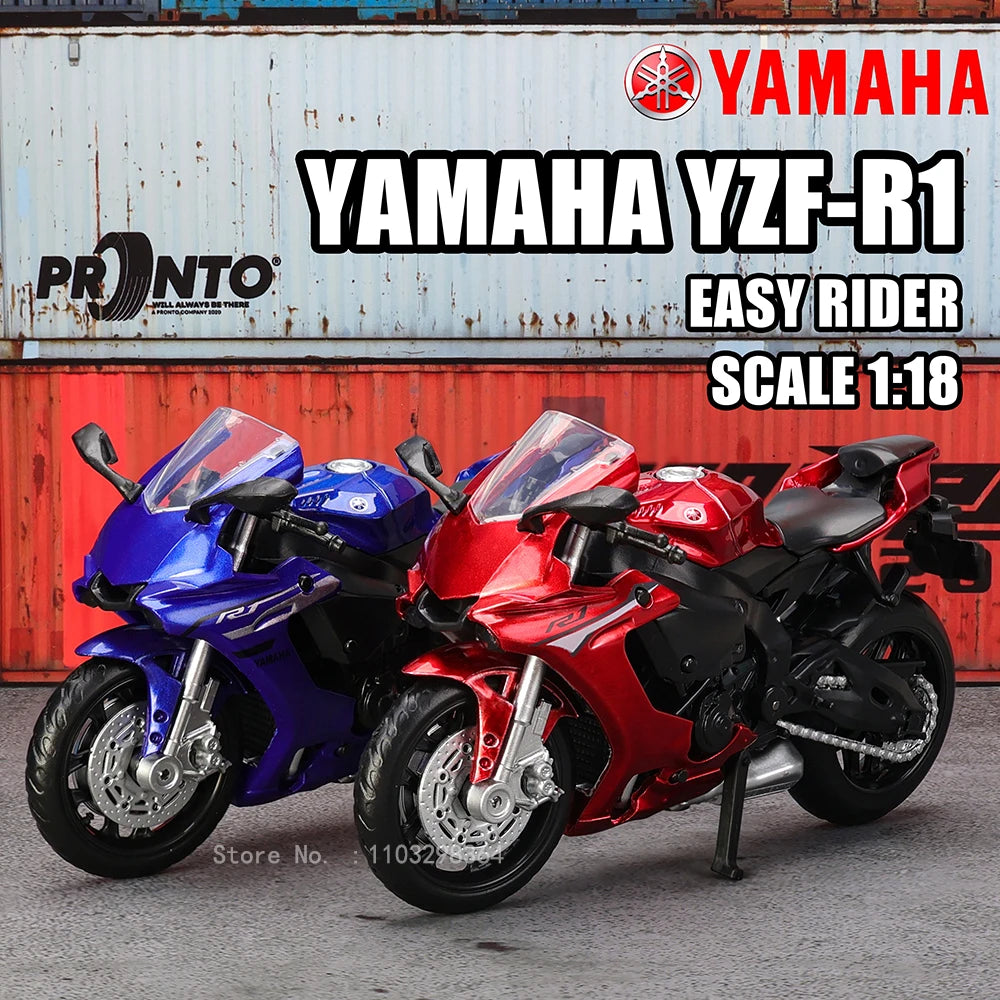 1:18 Suzuki GSX-R1000 YAMAHA YZF-R1 1976 Rally200