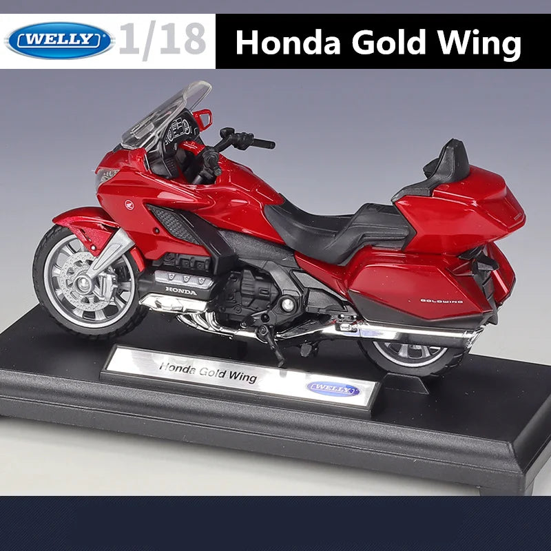 1:18 HONDA Gold Wing Touring Motorcycle