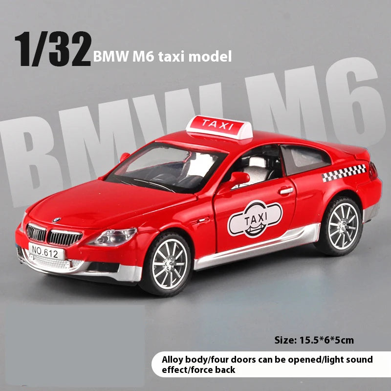 1:32 BMW M6 Taxi