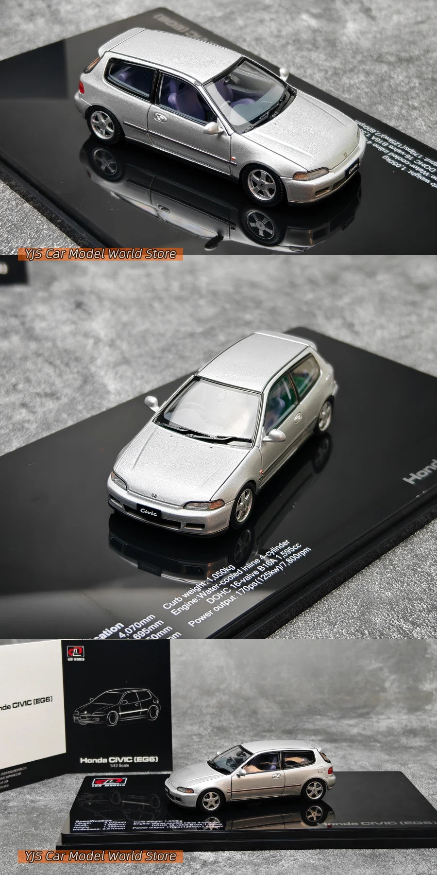 1:43 Honda EG6 SiR (SiRII)