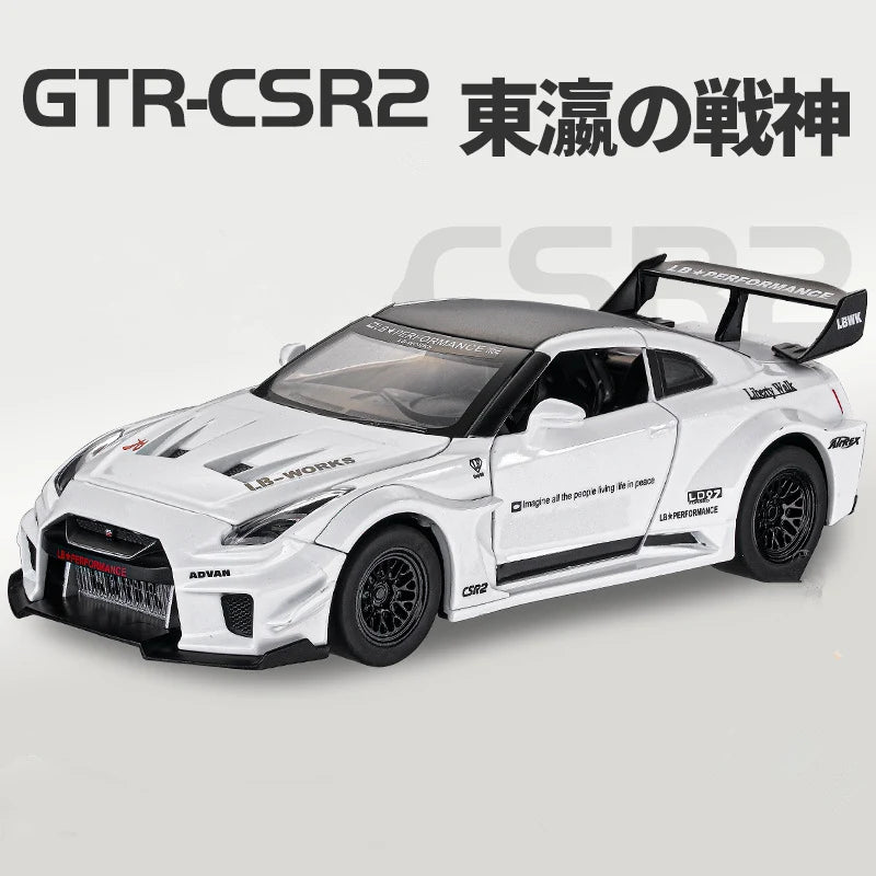 1:32 Skyline Ares Nissan GTR CSR2