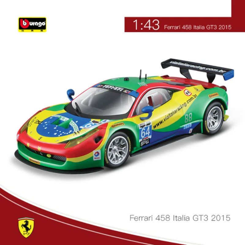 1:43 Ferrari 458 488 GTE GT3 312 P F430 GTC 512