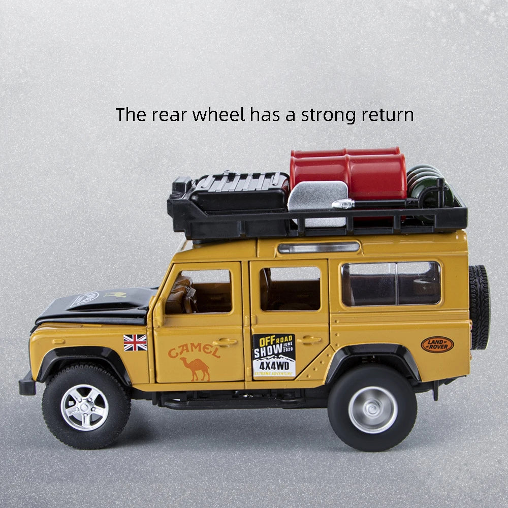 1:32 Land Rover Defender 110 CAMEL TROPHY