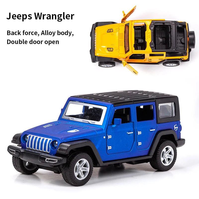 1:36 Jeep Wrangler