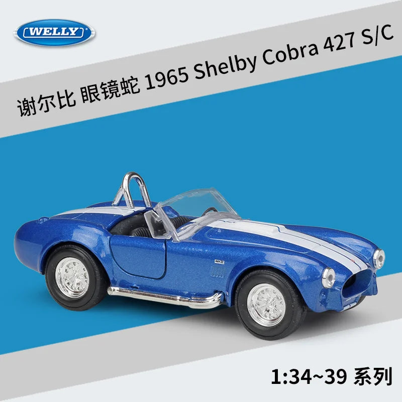 1:36 1965 Mustang Shelby Cobra 427 S/C