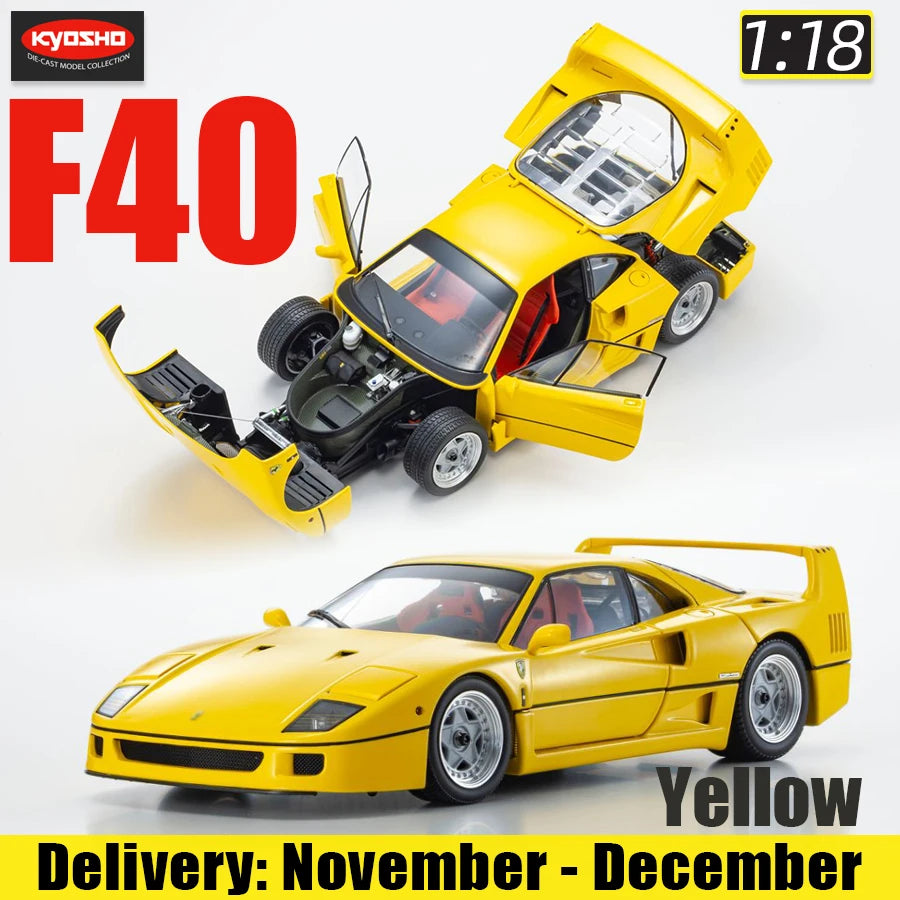 1:18 Ferrari F40 “Light Weight” LM Wing in Red