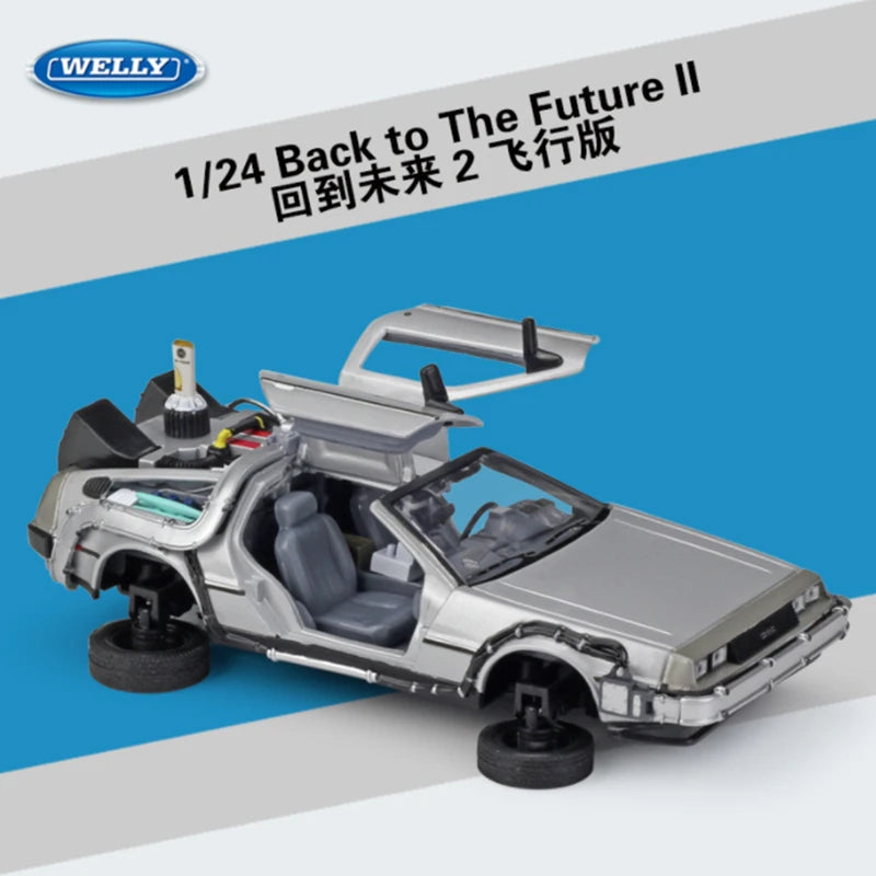 1:24 DMC-12 DeLorean Time Machine Back to the Future