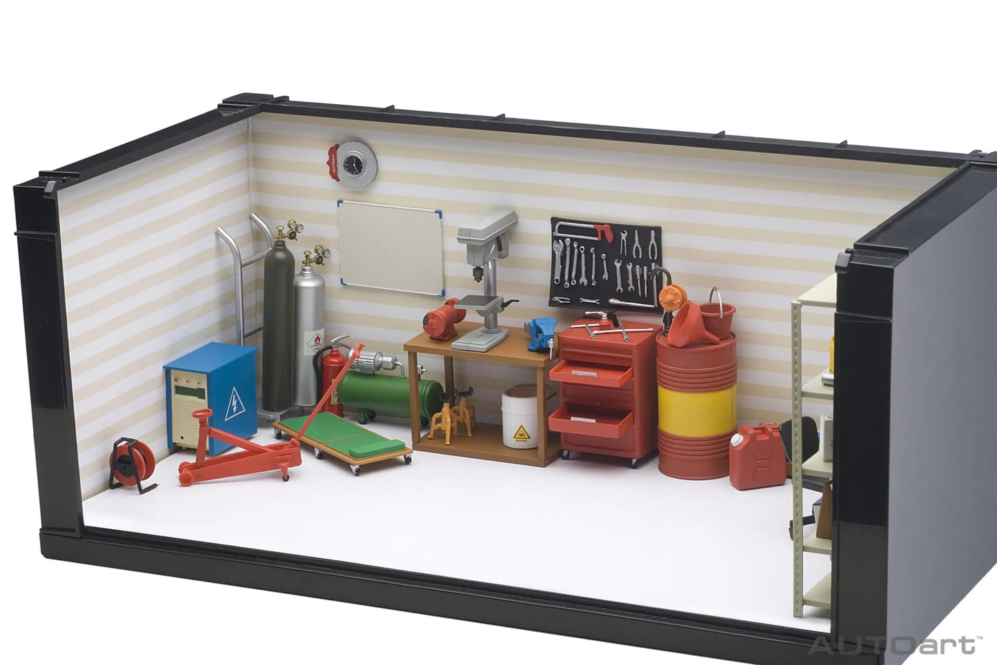 1:18 Garage kit set static display