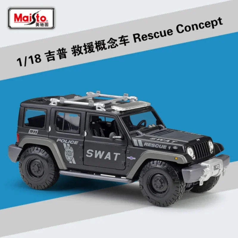 1:18 Jeep Wrangler Rubicon