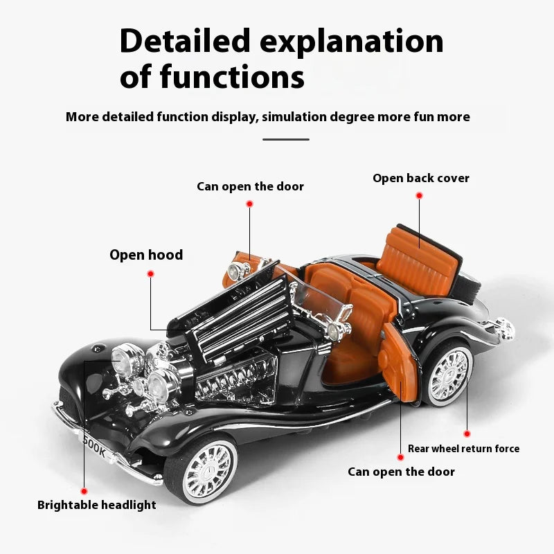 1:32 Mercedes Benz 500K 1936