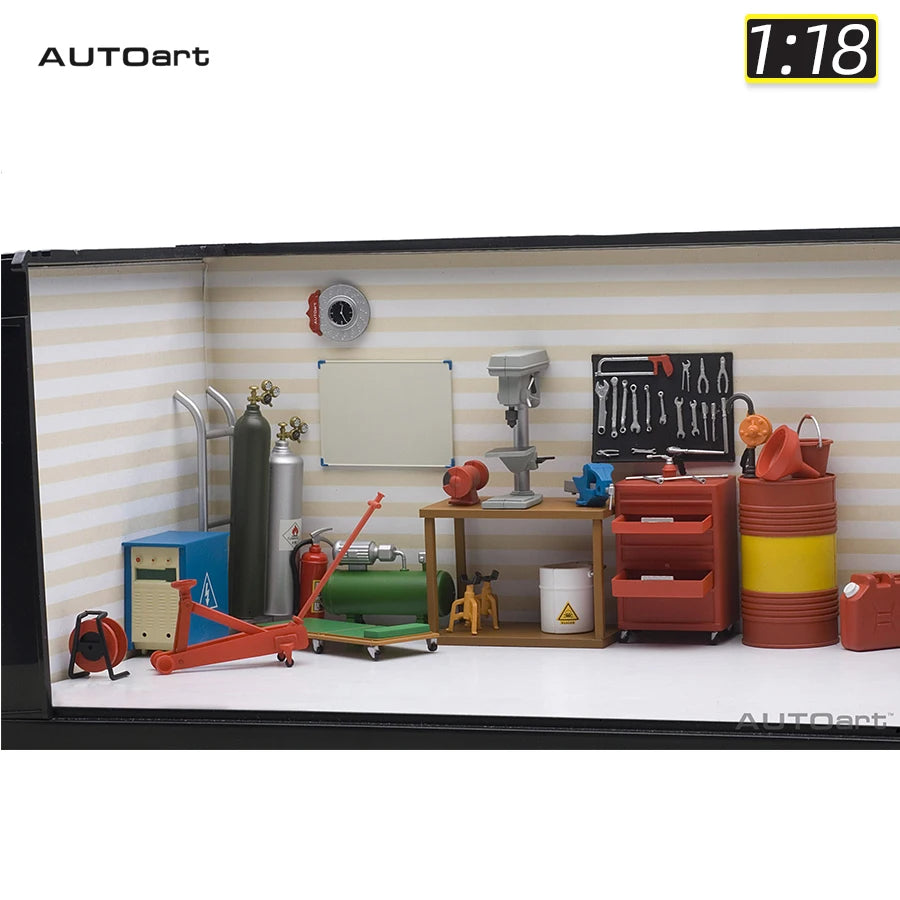 1:18 Garage kit set static display