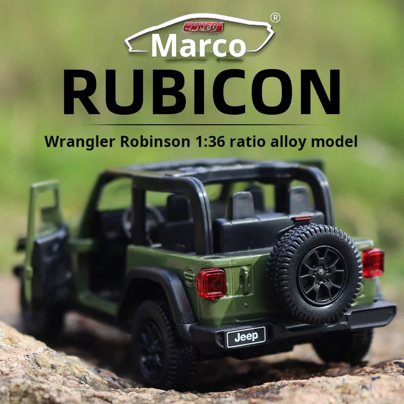 1:36 Jeep Wrangler Rubicon