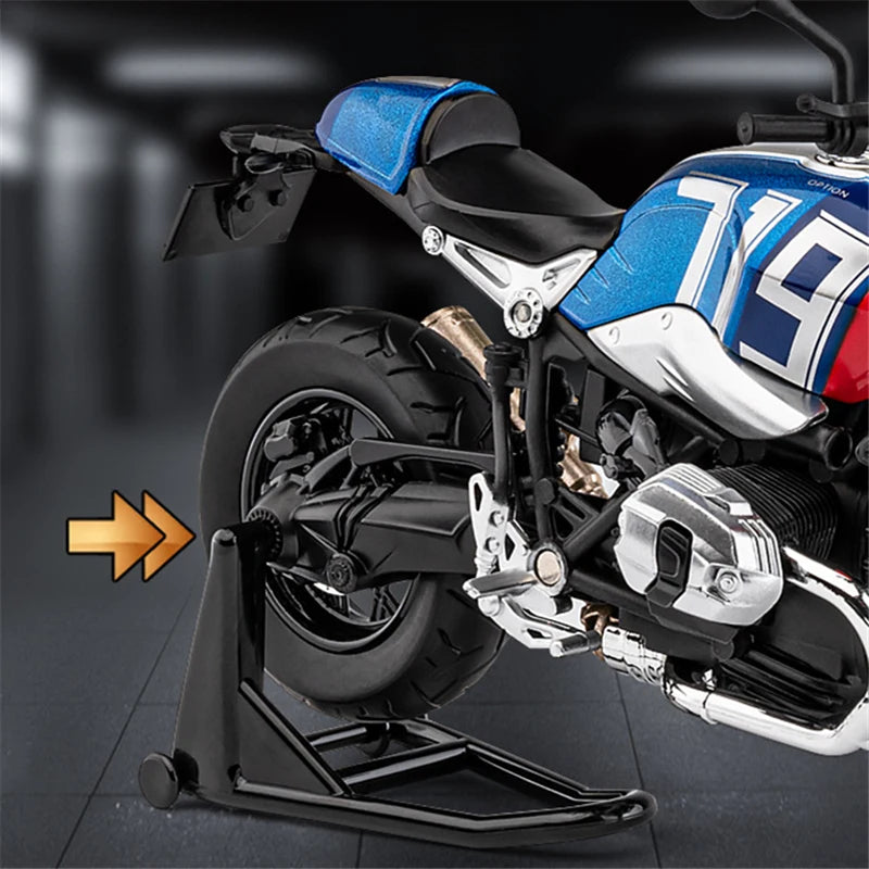 1:12 R NINE T Alloy Retro Sports Motorcycle