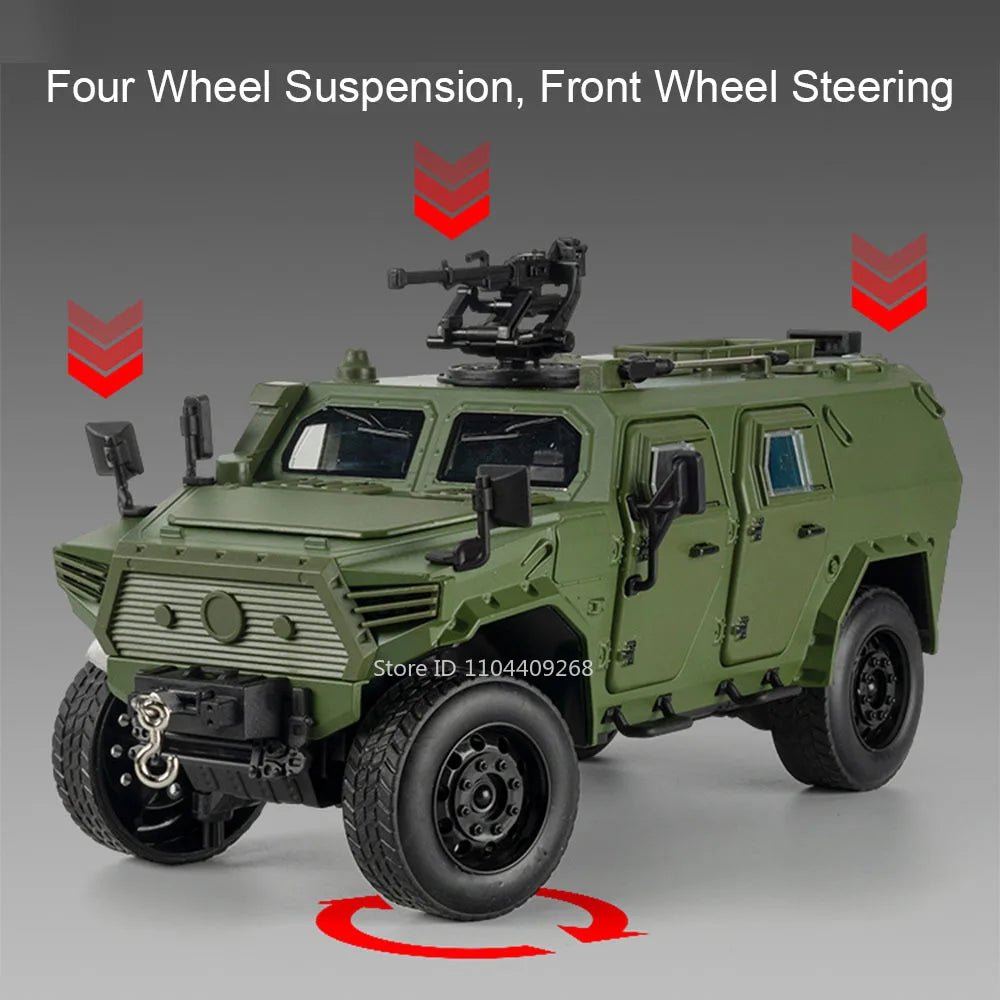 1:20 Bravewarrion Armored explosion proof vehicle