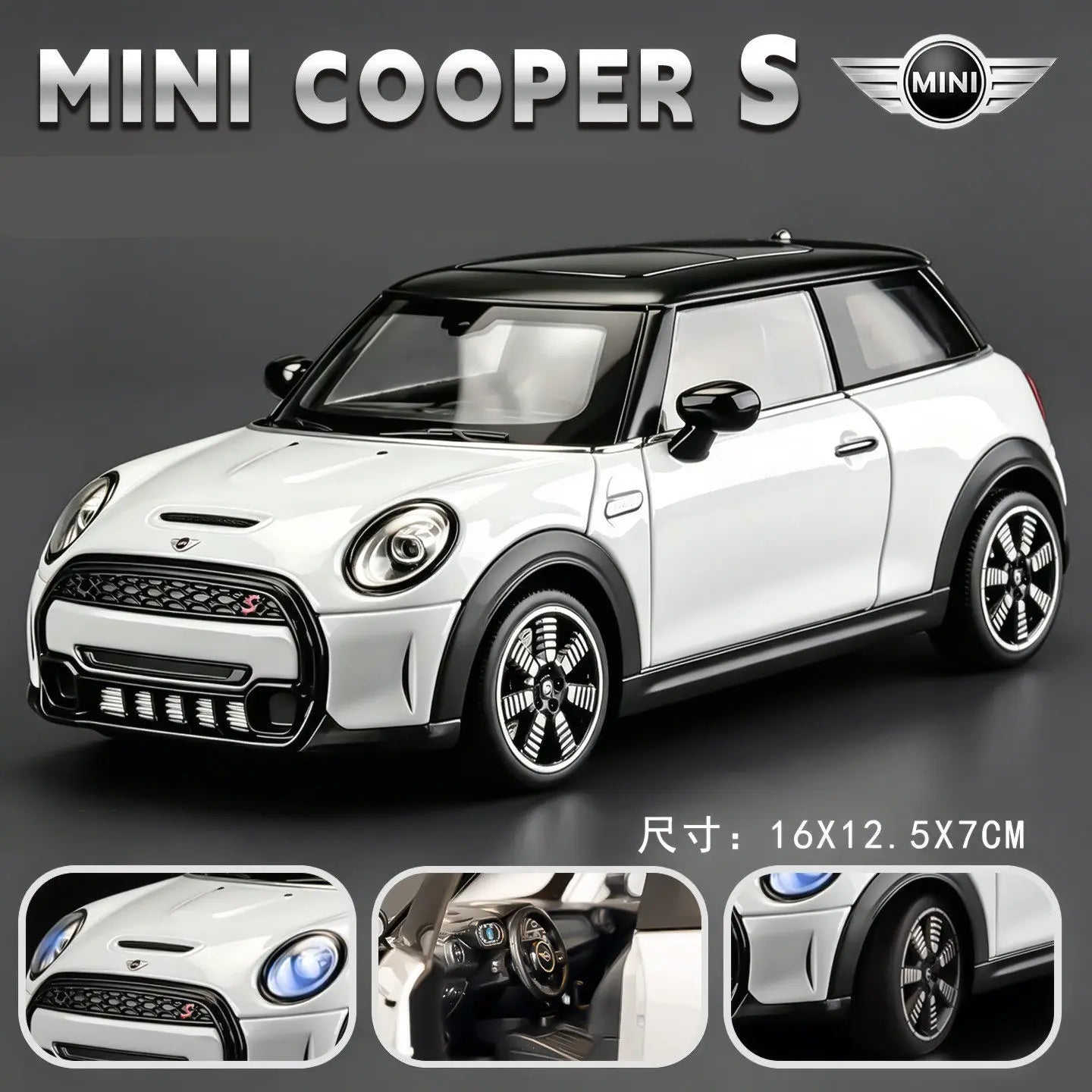 1:24 Mini Cooper S Hatchback