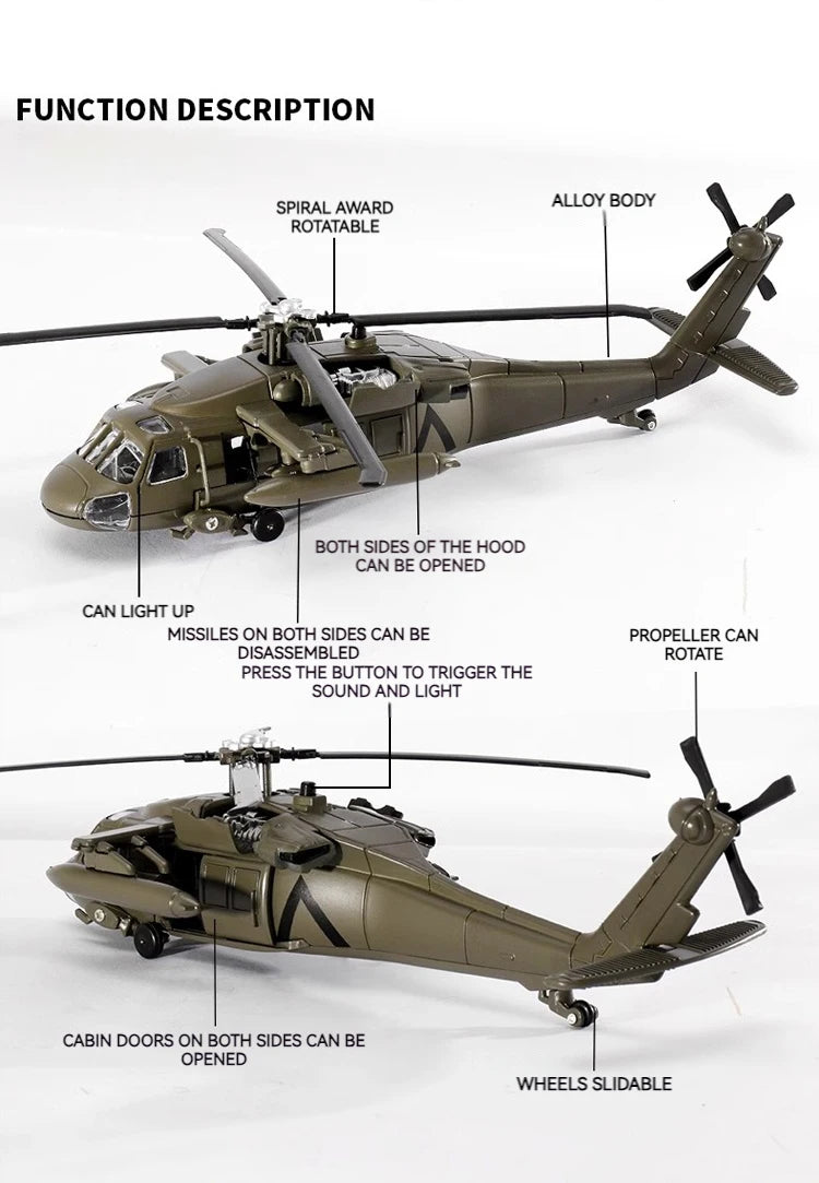 1:32 Black Hawk Helicopter