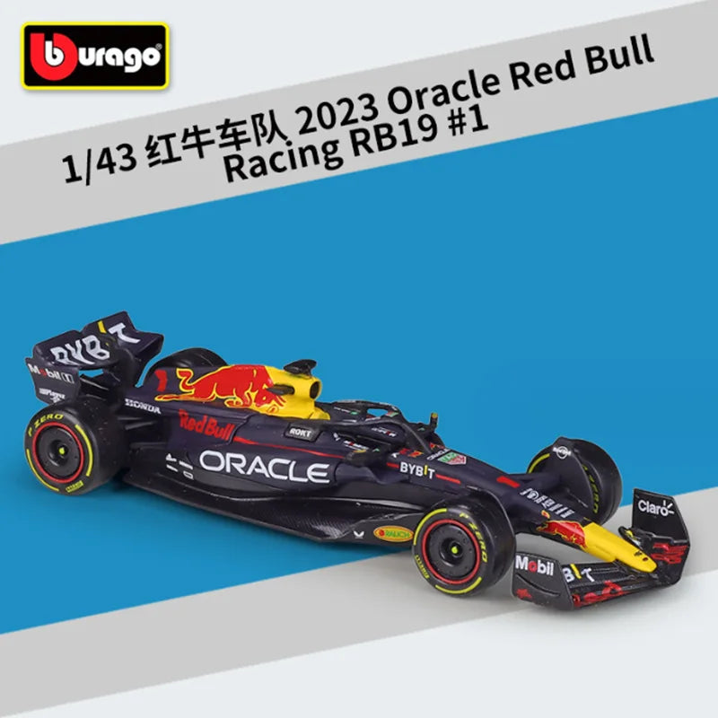 1:43 F1 Team Red Bull Racing RB19 RB20 Mclaren MCL38 MCL60 W15 Formula