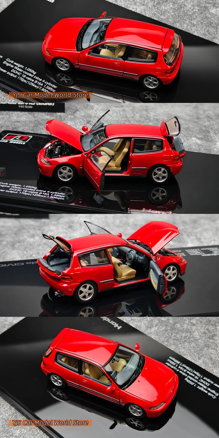 1:43 Honda EG6 SiR (SiRII)