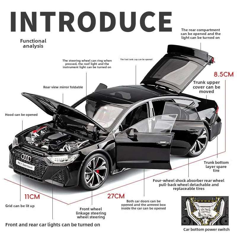 1:18 Audi RS7 Sportback (Licensed)