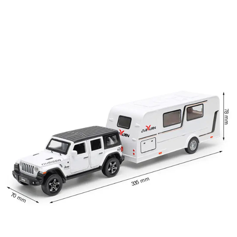 1:32 Trailer RV Car